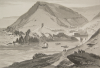 Daniell, William RA (1769-1837): Polperro, Cornwall, dated 1825, aquatint print, 27.4 x 40 cms.