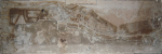 Unknown artist: An 'accurate' map of the town of Falmouth as it was before 1773, signed, 25.5 x 74.5 cms.