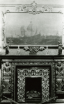 Unknown artist (19th century): Photograph of Interior of De Pass's residence, Cliffe House, Falmouth, photograph, 15 x 10.5 cms. Presented by Catherine Wallace.