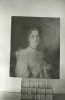 Unknown artist (19th century): Photograph of a family portrait in De Pass's residence, Cliffe House, Falmouth, photograph, 15 x 10.5 cms. Presented by Catherine Wallace.