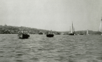 Unknown artist (19th century): Falmouth Bay - De Pass's photograph album, photograph, 10.5 x 15 cms. Presented by Catherine Wallace.