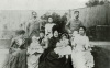 Unknown artist (19th century): Photograph of Alfred A. De Pass with family before he married, photograph, 10.5 x 15 cms. Presented by Catherine Wallace.