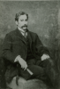 Unknown artist (19th century): Photograph of a Portrait of Alfred A. De Pass by Henry Scott Tuke, photograph, 15 x 10.5 cms. Presented by Catherine Wallace.