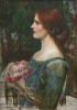 Waterhouse, John William RA (1849-1917): The Bouquet, oil on canvas, 59 x 42 cms. Presented by De Pass, Alfred A.