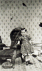 Unknown artist: Alfred A. De Pass as a child in England, photograph, 15 x 11 cms. Presented by Wallace, Catherine.