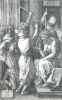 Durer, Albrecht (1471-1528): Christ Crowned with Thorns from 'The Engraved or Steel Passion', signed and dated 1512, inscribed signed on plate, engraving, 19.2 x 15 cms. Presented to the Corporation of Falmouth in 1923 by Alfred A. de Pass, in memory of his sons.