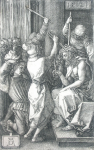 Durer, Albrecht (1471-1528): Christ Crowned with Thorns from 'The Engraved or Steel Passion', signed and dated 1512, inscribed signed on plate, engraving, 19.2 x 15 cms. Presented to the Corporation of Falmouth in 1923 by Alfred A. de Pass, in memory of his sons.