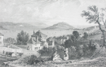 Unknown artist: Falmouth, engraving, 9.6 x 15.1cms. Presented by Mr M. Miller in 1964.
