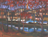 Kerinec, Roger (1917-2001): A View of Douarnenez, signed and dated 1981, oil on canvas, 72 x 91 cms. Presented by Douarnenez Town Council.