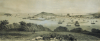 Spreat, W. (19th century): View of Falmouth Hotel from Trefusis, tinted lithograph, 21.5 x 45.3 cms. Lent by The Cornwall Heritage Trust. Loan.