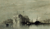 Stanfield, George Clarkson RA (1828-1878): Falmouth, engraver: Cousen, J., engraving, 12.3 x 16.6 cms. Presented by Falmouth Town Council.