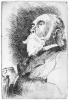 Williams, Marjorie (nee Murray 1880-1961): Portrait of a gentleman with a beard (with annotated printing notes in pencil), etching, 30.4 x 25 cms. Presented by Mariella Fischer Williams MD 2001.
