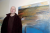 Ross, Colin (born 1954): Kurt Jackson at Falmouth Art Gallery, colour photograph, 21 x 29.7 cms. Presented by C.Ross.