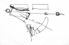 Long, M.J.(1939-2018) : Architect's drawing for the National Maritime Museum Cornwall, ink on paper, 21 x 29.5 cms. Presented by M.J.Long 2002.