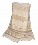 Unknown artist: Scarf featured in Gwen Whicker's painting Still life, textile.