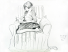 Williams, Marjorie (nee Murray 1880-1961): Sketchbook, signed, inscribed Marjorie Williams Paris, mixed media, 30 x 24 cms. Presented by Mariella Fischer Williams MD in 2003.