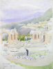 Williams, Marjorie (nee Murray 1880-1961): Sketchbook, signed and dated 1937-1944, pencil and watercolour, 32 x 26 cms. Presented by Mariella Fischer Williams MD in 2003.
