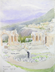 Williams, Marjorie (nee Murray 1880-1961): Sketchbook, signed and dated 1937-1944, pencil and watercolour, 32 x 26 cms. Presented by Mariella Fischer Williams MD in 2003.