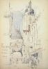 Williams, Marjorie (nee Murray 1880-1961): Sketchbook, dated 1921, mixed media, 17 cms x 24.5 cms. Presented by Mariella Fischer Williams MD in 2003.