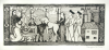 Williams, Marjorie (nee Murray 1880-1961): The nativity, signed, etching, 10 x 17.5 cms. Presented by Mariella Fischer Williams MD in 2003.
