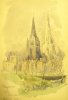 Williams, Marjorie (nee Murray 1880-1961): Sketchbook, signed and dated 1905-1906, watercolour & pencil, 14.5 x 21 cms. Presented by Mariella Fischer Williams MD in 2003.
