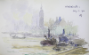 Williams, Marjorie (nee Murray 1880-1961): Sketchbook, dated 1910, pencil and watercolour, 15 x 23.5 cms. Presented by Mariella Fischer Williams MD in 2003.