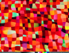 Gardner, Grace (1920-2013): Getting to know red (Spectrum series), oil on canvas, 76 x 101 cms. Grace Gardner gift 2004.