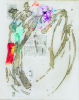 Gardner, Grace (1920-2013): Genji Variations, etching with chine colle, 96.5 x 76 cms. The Grace Gardner Gift.