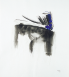 Ousey, Harry (1915-1985): Painting, signed and dated 1963, watercolour and ink, 51 x 40.8 cms. Presented by Susan and Ronald Astles in 2004.