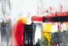 Ousey, Harry (1915-1985): Wall, signed and dated 1975, watercolour and ink, 38 x 56 cms. Presented by Susan and Ronald Astles in 2004.