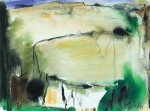 Ousey, Harry (1915-1985): Abstract, signed and dated 1972, watercolour and ink, 24 x 31.5 cms. Presented by Susan and Ronald Astles in 2004.