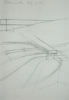 Adams Jonathan G. BSc (hons) AA Dip RIBA: Initial studies for CUC Tremough, signed and dated 24-11-01, inscribed Falmouth 24.11.01, pencil and ink, 29.5 x 21.2 cms. Presented by J.G.Adams in 2005. 
 We will credit the artists at all times.