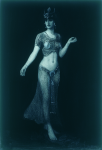 Wilmer, John Riley (1883-1941): Salome, signed and dated 1917, watercolour, 27 x 19 cms. Presented in 2005 by Jill Armitage-Lewingdon in memory of Joan Rhodes (nee Armitage).