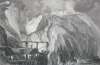 Turner, Joseph Mallord William RA (1775-1851): Tintagel Castle, Cornwall, engraver: Cooke, George, publisher: Murray, John, dated 1818, line engraving, R106, Image size: 162 x 241mm,  Plate mark size: 228 x 301mm,  Sheet size: 308 x 435mm.