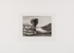 Turner, Joseph Mallord William RA (1775-1851): Trematon Castle, Cornwall, engraver: Wallis, Richard, publisher: Heath, Charles and Jennings, Robert, inscribed Trematon Castle in pencil, line engraving, Part 10 No.3, R246, Image size: 168 x 236mm,  Plate mark size: 240 x 315mm,  Sheet size: 394 x 560mm.
