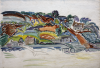 Walker, Alec: Across the Fal - Flushing, watercolour and pencil, 18.4 x 26.7 cms.