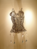Penrose, Antony (born 1947): Barbarella's Basque, sculpture in wire, metal and cloth, 54 cms high. © Anthony Penrose. All rights reserved.