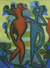 Agar, Eileen (1899-1991): Untitled, signed, inscribed 18/75, lithograph, 75.5 x 57 cms. Presented by Tremayne Applied Arts, St Ives.