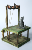 Evans, Susan (born 1950): Cats and birds, automaton, 38 cms high.