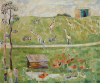 Thomas, Martina (1924-1995): Marwell Zoo, Hampshire, signed, oil on canvas, 51 x 61 cms. Presented by Mellon, Eric James NDD/Hon Fellow CPA.