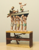 Zapata, Carlos (born 1963): Water Ahoy - Henry Scott Tuke in a boat, signed and dated 2007, automaton, 55 cms high. Purchased with funding from the Heritage Lottery Fund.