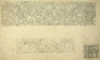 Williams, Marjorie (nee Murray 1880-1961): Flower design, pencil on paper, 29 x 43 cms. Presented by Dr Mariella Fischer-Williams.