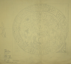Williams, Marjorie (nee Murray 1880-1961): Design adapted from detail in Italian 16th brocade, Hugh Griffiths Hall, Oxford, dated 1952, pencil on paper, 57 x 54.8 cms. Presented by Dr Mariella Fischer-Williams.