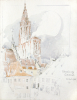 Williams, Marjorie (nee Murray 1880-1961): Sketchbook - France and Cornwall, signed and dated 1921, sketchbook, 31 x 24.5 cms. Presented by Dr Mariella Fischer-Williams.