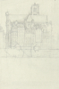 Williams, Marjorie (nee Murray 1880-1961): Sketchbook, sketchbook, 28 x 21.5 cms. Presented by Dr Mariella Fischer-Williams.
