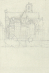 Williams, Marjorie (nee Murray 1880-1961): Sketchbook, sketchbook, 28 x 21.5 cms. Presented by Dr Mariella Fischer-Williams.