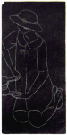 Gaskin, Arthur Joseph ARE RBSA (1862-1928): Pam, signed and dated 1925, wood engraving, 15.5 x 10.7 cms. Presented by Dr Mariella Fischer-Williams.
