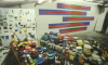 Tanner, Steve: Trevor Bell's studio with Five Bar, photograph, 23.5 x 38 cms. Commission.