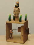 Zapata, Carlos (born 1963): Monkey Business, automaton, 41 cms high.