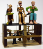 Zapata, Carlos (born 1963): Evolution?, automaton, 35 cms high. Commissioned with funding from the Heritage Lottery Fund as part of the Darwin 200 celebrations.